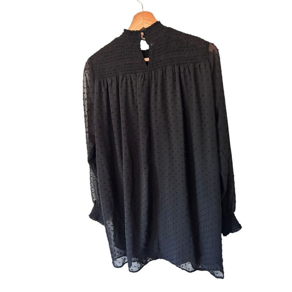 Zara Basic Collection Size Small Black Popcorn Kn… - image 8